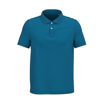 Polo ecorresponsable punto piqué hombre