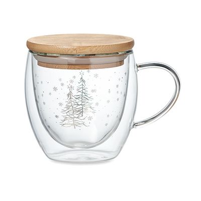 Taza borosilicato doble pared