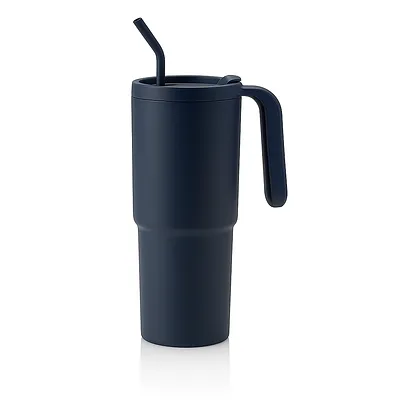 Vaso Azul marino de acero reciclado 900ml