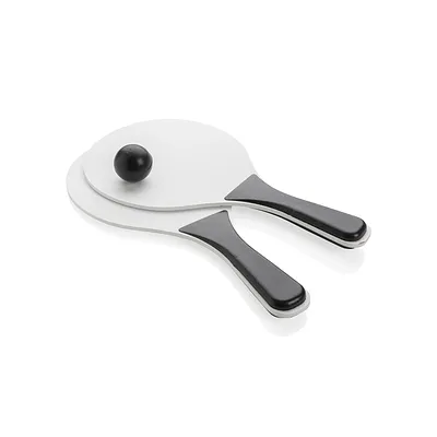 Jeu de balle de plage