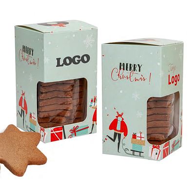 Galletas de jengibre en caja personalizable