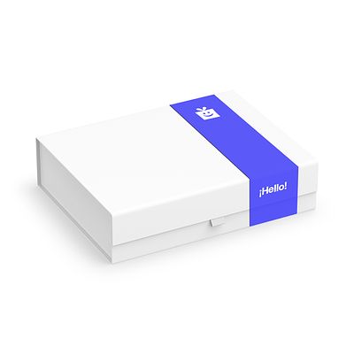 Estuche regalo rígido magnético con faja