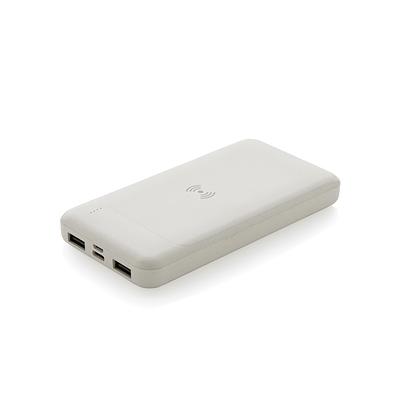 Powerbank inalámbrico de plástico reciclado estándar RCS