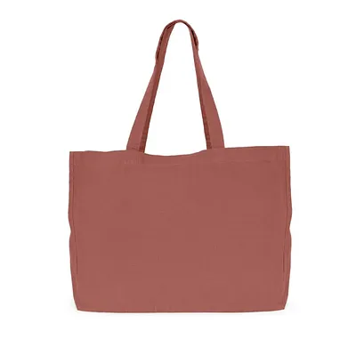 Bolsa shopper Rosa ocre