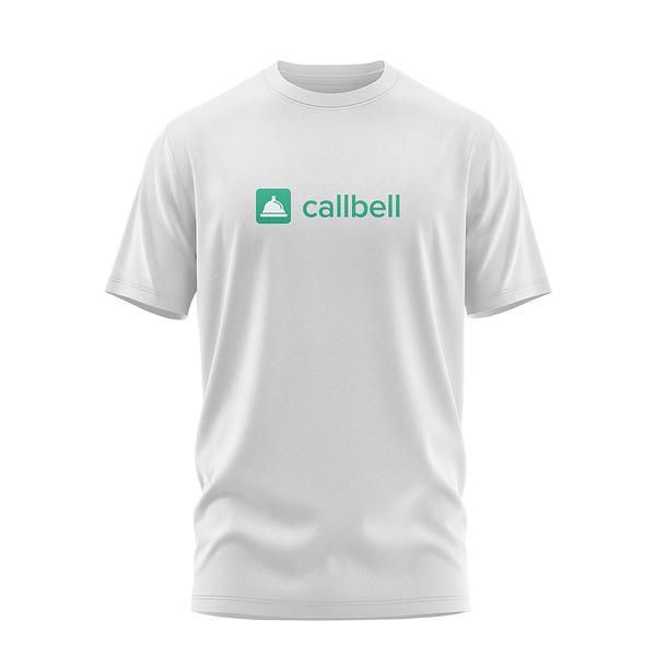 Camiseta Blanca Callbell Logo