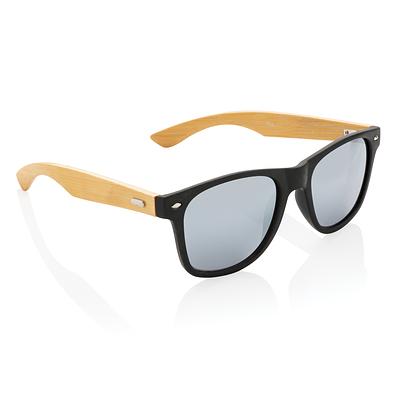 Gafas de sol de plástico reciclado bambú y RCS