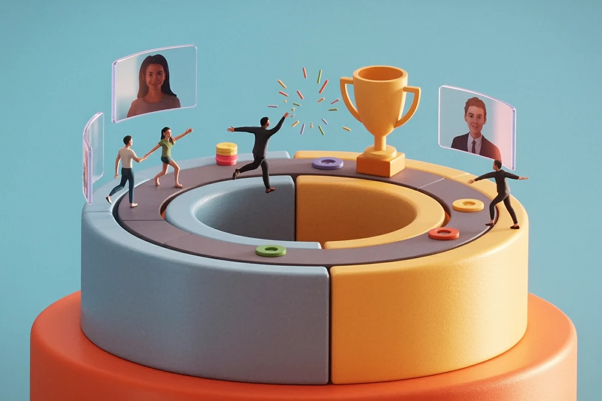 Ilustración del artículo Ideas para motivar equipos híbridos: ¡Engagement y diversión asegurados!