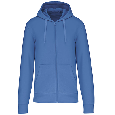 Sudadera Azul Royal capucha y cremallera 