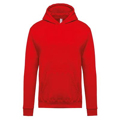 Sudadera Roja capucha niños