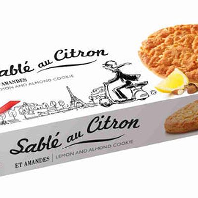 Galletas artesanas de Limón y Almendras 150 g.